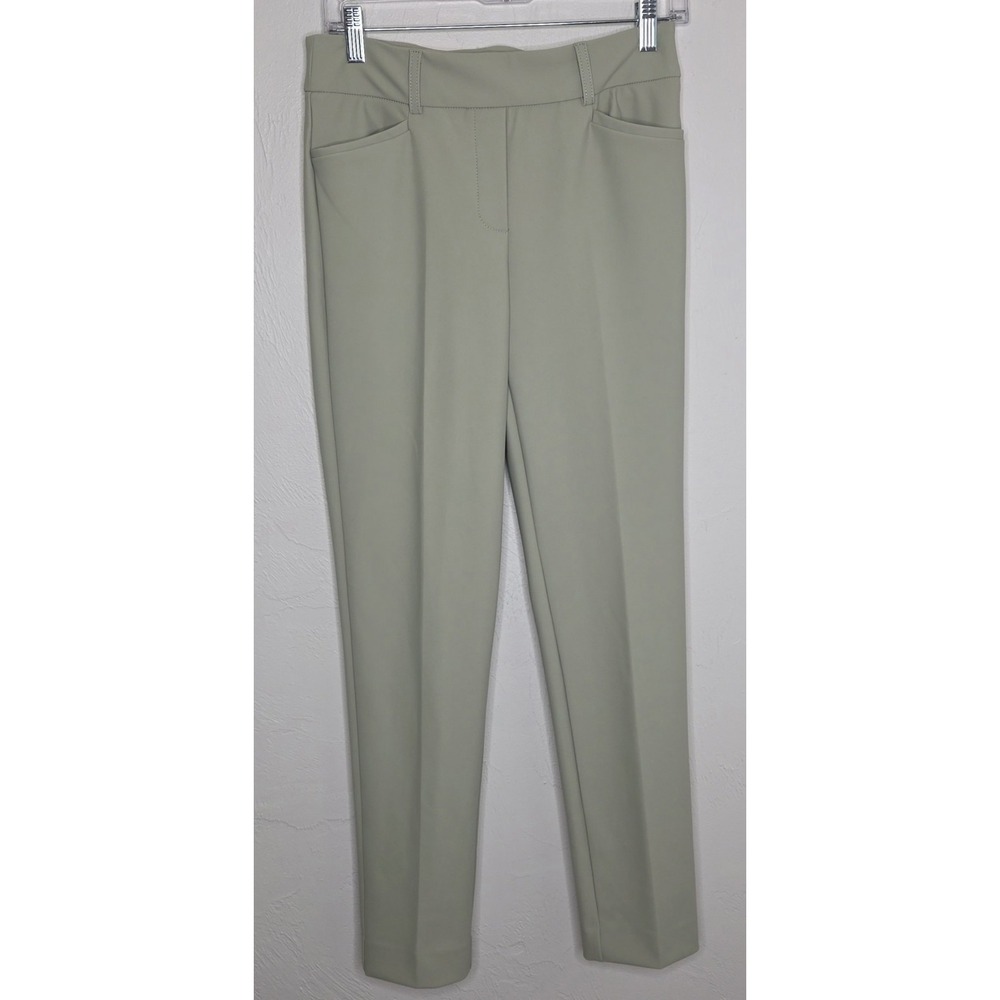 Christian Siriano Women's Pants Size 2 Career Work Tan Tone Nylon Blend Stretch